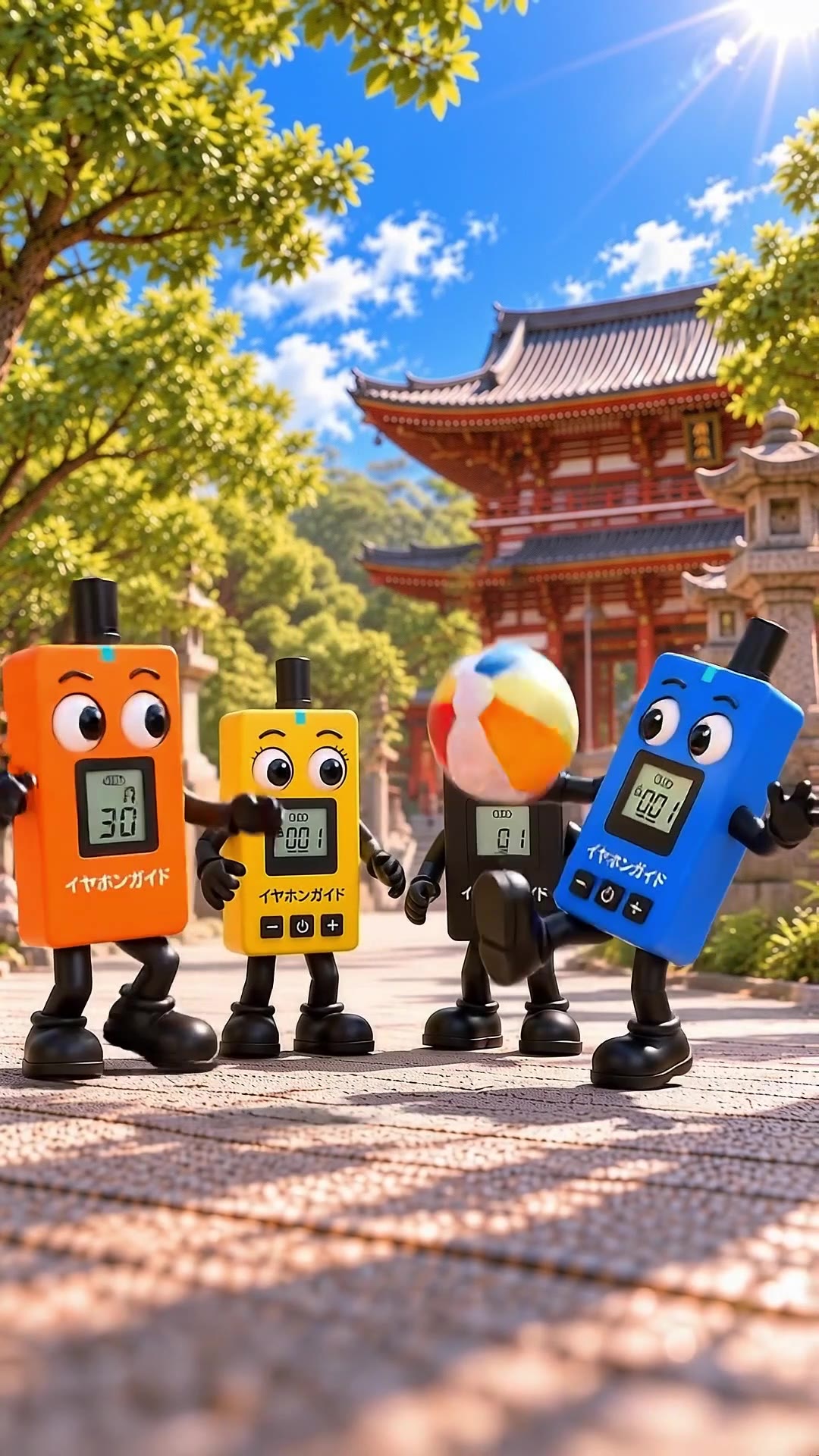 イヤホンガイドマンのキャラクター紹介